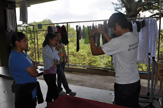 Day 2 - Sir Lucky instructs students about cleaning schedules.
