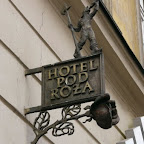 Kraków - city center sign Kraków - city center sign