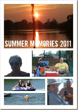 summer memories collage 2011