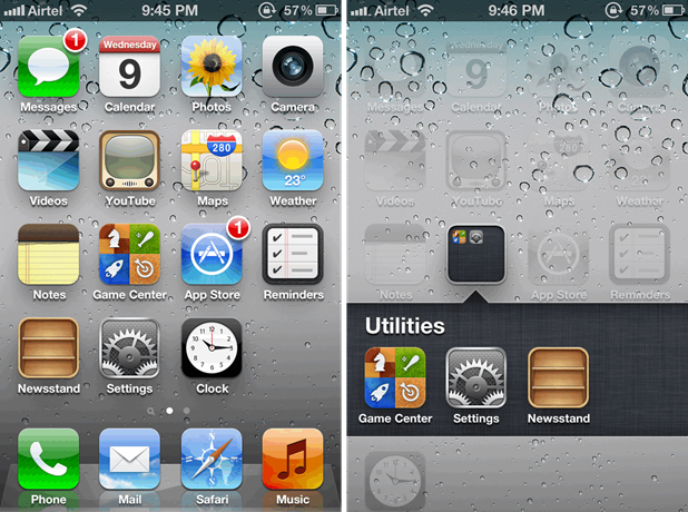 How to Hide 
Newsstand Icon in iOS 5 on iPhone