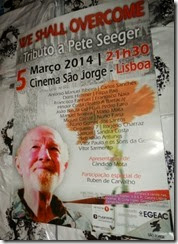 Pete Seeger no São Jorge. Mar.2014 Pete Seeger no São Jorge. Mar.2014