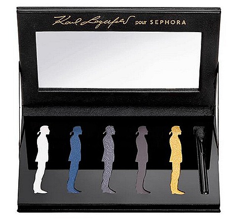 Karl Lagerfeld Sephora Eyeshadow palette swatches ION Orchard Singapore