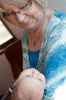 Did I mention about Audrey and her grandmothers? I kid. The pictures make it seem like no one else got to hold Audrey, but it just turned out that we had more photos of the grandmothers than with anyone else.