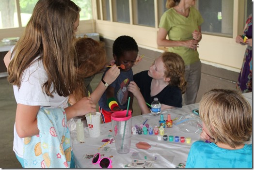 face painting