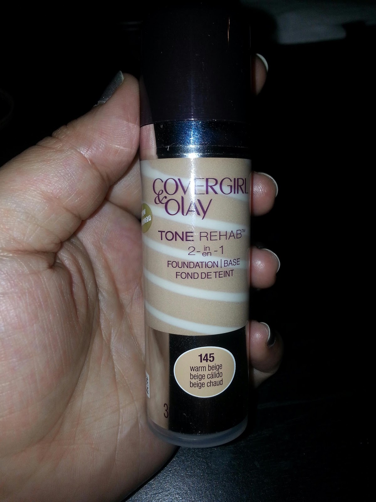 My Moski Product Reviews Covergirl & Olay Tone Rehab 2in1 Foundation