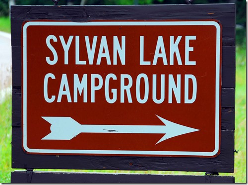 Sylvan Lake Sign