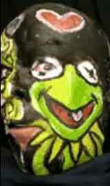 Self-Portraits Face Paintings by James Kuhn