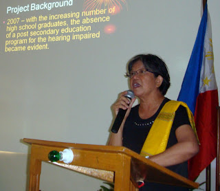 IMMFI Board Member and LFP Mediator Antonita Gomez explains the CTED program inception.