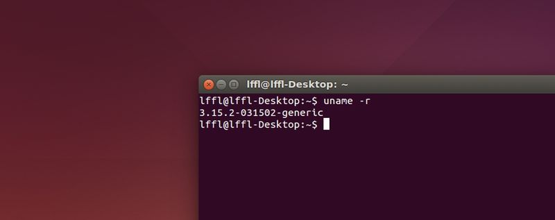 Kernel Linux 3.15.2 in Ubuntu