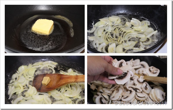 EASY MUSHROOM SAUCE STEP1-4© BUSOG! SARAP! 2011