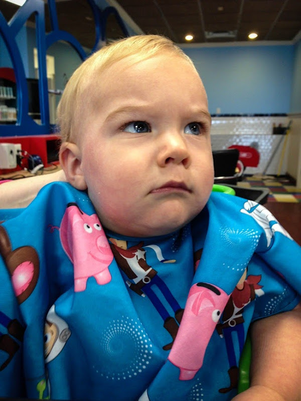 18 - first haircut 18 - first haircut