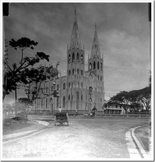 San Sebastian Church, Manila c1900s