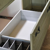 Oak In-frame Kitchen in Green