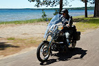 Riding along Batchawana Bay