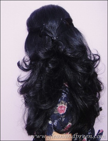 Sagaciously Beautiful Sock Bun Curling Video And Side Parted Half