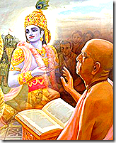 Prabhupada discussing Krishna