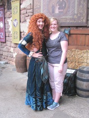 Disney trip merida and katie