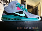 nike lebron 9 ps elite grey candy pink 5 01 LeBron 9 P.S. Elite Miami Vice Official Images & Release Date