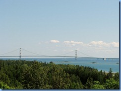 3149 Michigan US-2 East St Ignace - Lake Michigan & the Mackinac Bridge