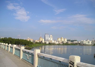 South lake in summer