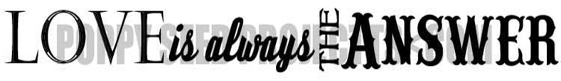 Love is Always - with Copy Right Logo