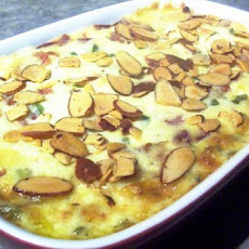 Swiss Cheese Bacon Smoked Almond Dip