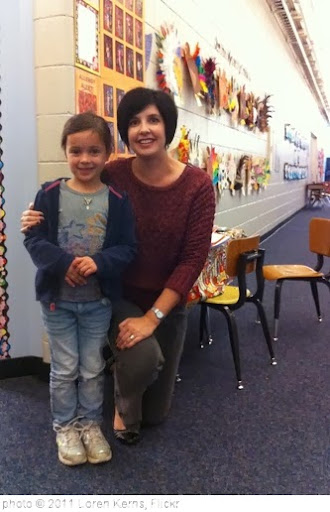 'Chloe and Mrs. Thorsby at parent-teacher conference' photo (c) 2011, Loren Kerns - license: http://creativecommons.org/licenses/by/2.0/