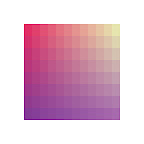 color palette 36, 2012, digital c-print (single edition), 40 x 40 in.