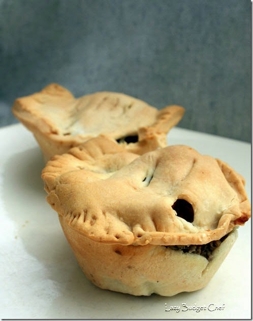 Freezer Meal Beef Pastie