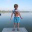 David on the dock. &ndash; 01-Aug-2010