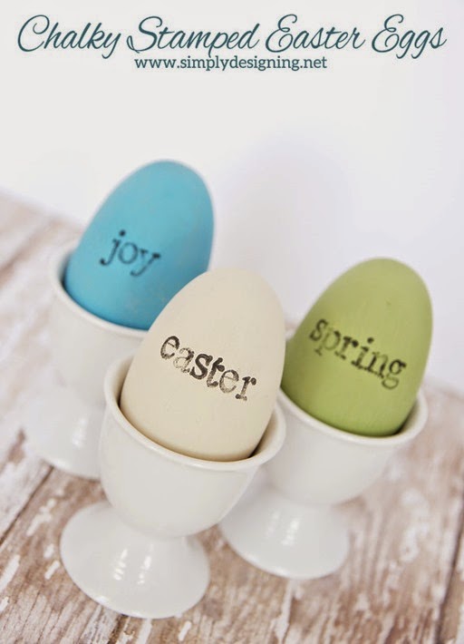 chalky stamped easter eggs 01