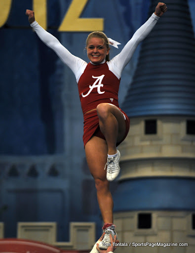 Alabama cheerleaders UCA National Cheerleading Championships 