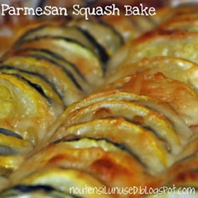 parmesan squash bake