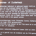 DSC01329.JPG - 8 -9.06.2013.  Enkhuizen; Zuiderkerk (XV w) - tablica informacyjna