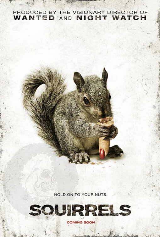 Squirrels poszter és trailer Timur Bekmambetov horrorjához