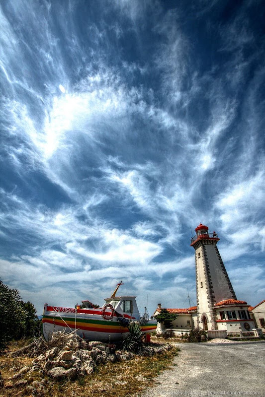 Lighthouse and boat 1 hdr