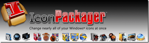 Change all Desktop icons with icon packager 
5