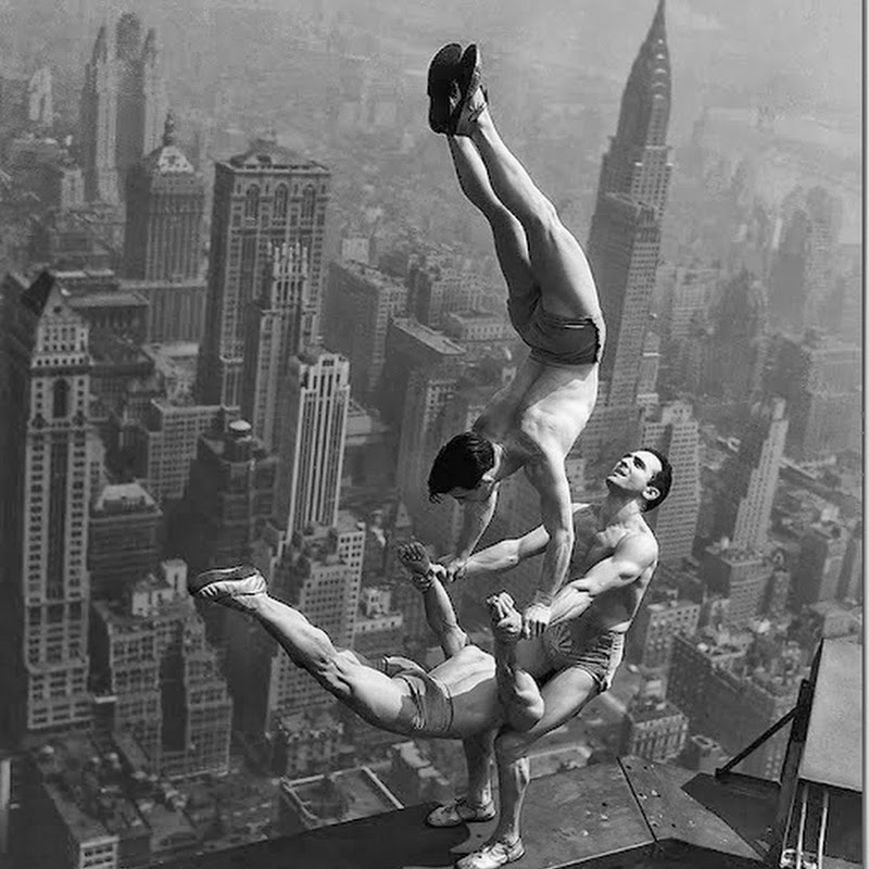 Os acrobatas do Empire State