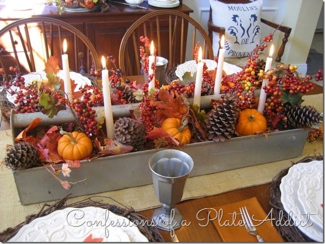 CONFESSIONS OF A PLATE ADDICT Farmhouse Thanksgiving Tablescape