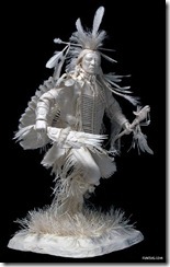 paper sculture native american