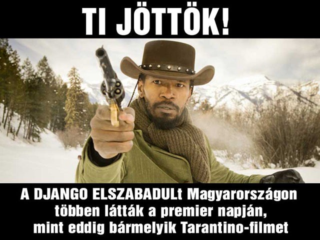 Django elszabadul - már az első hazai nap is nagy siker!
