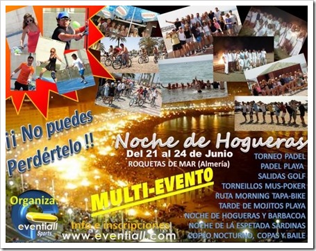MULTIEVENTO &ldquo;NOCHE DE HOGUERAS 2013&rdquo; EVENTIALL