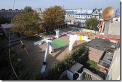 Роттердам - Детская площадка из лопастей ветряных турбин