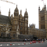 house of commons under construction in London, United Kingdom 