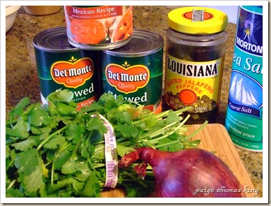 salsa ingredients