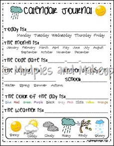 Calender Journal Calender Journal