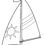 SAILBOAT COLORING PAGES FOR KIDS SAILLING SHIP COLORING