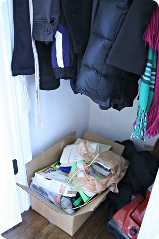 organizing clutter