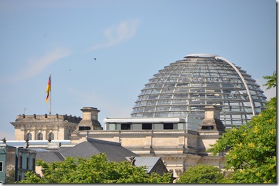 cupola del parlamento di berlino