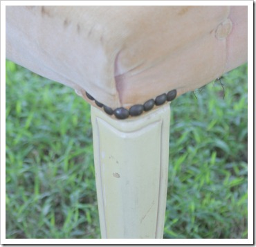 shabby chic chair leg